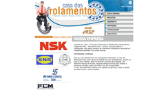 Desktop Screenshot of casadosrolamentos.com.br